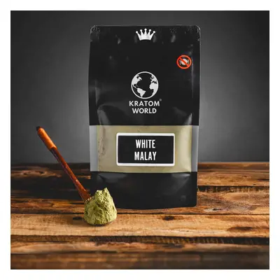 Kratom World WHITE MALAY KRATOM 1kg