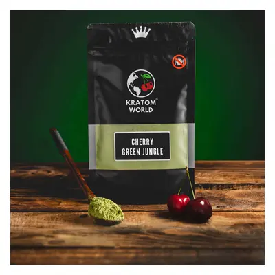 Kratom World CHERRY GREEN JUNGLE 100g