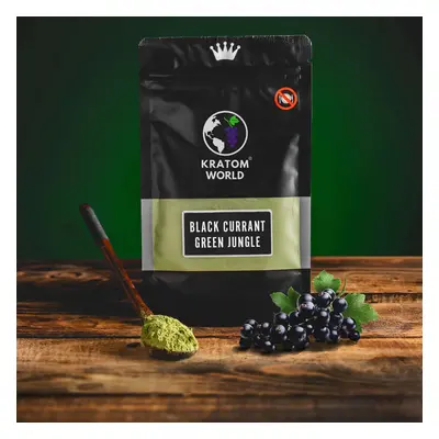 Kratom World BLACK CURRANT GREEN JUNGLE 500g