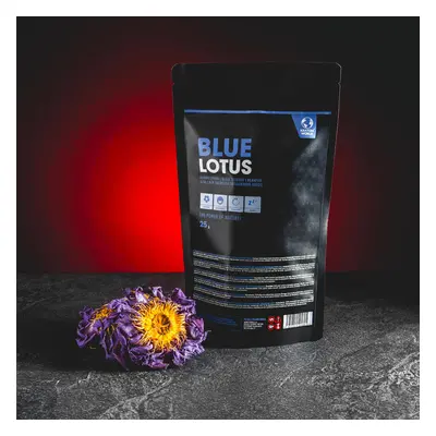 Kratom World Modrý leknín - Blue lotus (celý květ) 25g