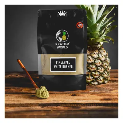 KRATOM WORLD Ovocný ANANAS WHITE BORNEO 25G