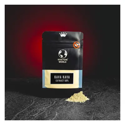 Kratom World KAVA-KAVA EXTRAKT 50% (Pepřovník Opojný) 100g