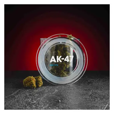 Kratom World CB9 Květy AK-47 15% 2g THC do 1%