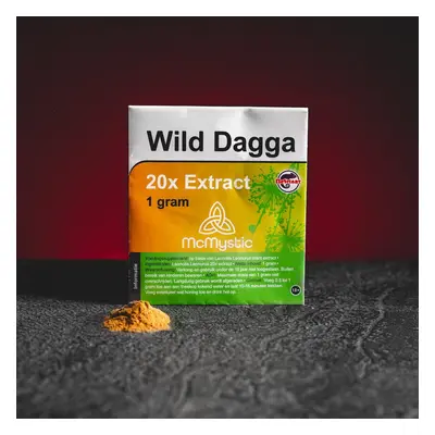 Kratom World Wild Dagga 20X Extrakt 1g