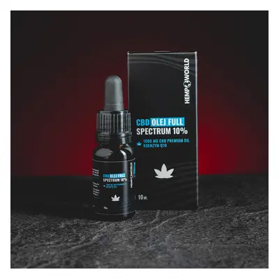 Kratom World CBD Olej Full Spectrum 10% 10ml