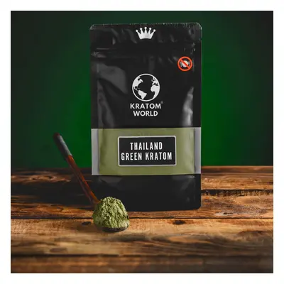 Kratom World Thailand Green Kratom 100g