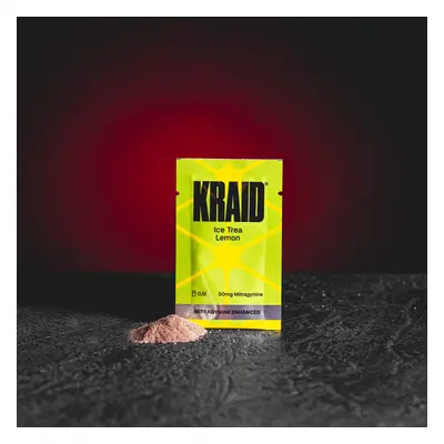 Kratom World KRAID 50mg Mitragynine ICE TREA LEMON MITRAGYNINE ENHANCED