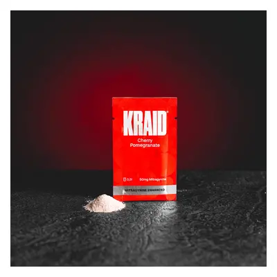 Kratom World KRAID 50mg Mitragynine CHERRY POMEGRANATE MITRAGYNINE ENHANCED