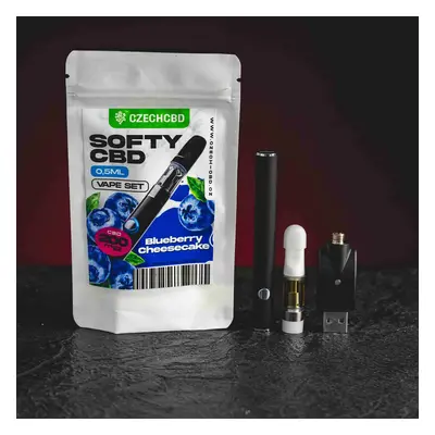 Kratom World Vaporizér CBD Blueberry Cheesecake 0,5 ml