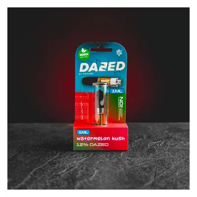 Kratom World Cartridge DAZED 12% 1ml WATERMELON KUSH