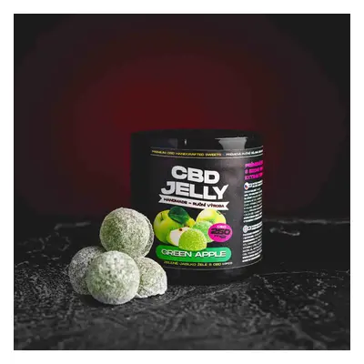 Kratom World CBD Jelly 250mg ZELENÉ JABLKO