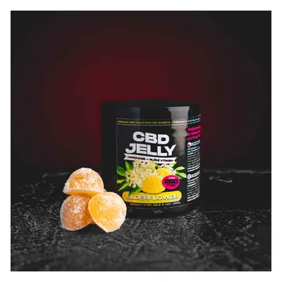 Kratom World CBD Jelly 250mg BEZOVÝ KVĚT