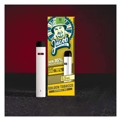 Kratom World Vape 10-OH-HHC 70% 0.5 ml Golden Tobacco