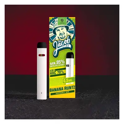 Kratom World Vape 10-OH-HHC 70% 0.5 ml Banana Runtz