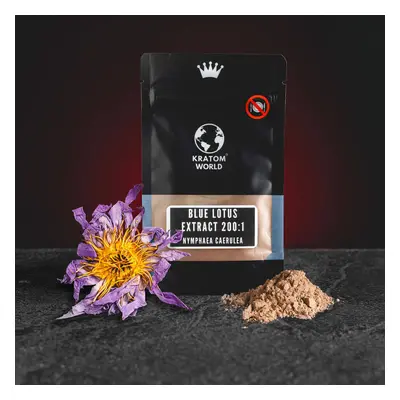 Kratom World Blue Lotus 200:1 Extrakt 10g