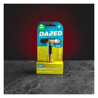 Kratom World Cartridge DAZED 12% 1ml LIBANON HASH