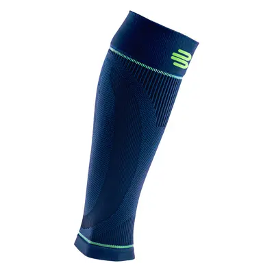 Sports Compression Lower Leg (x-long) Sleeve - Modrá