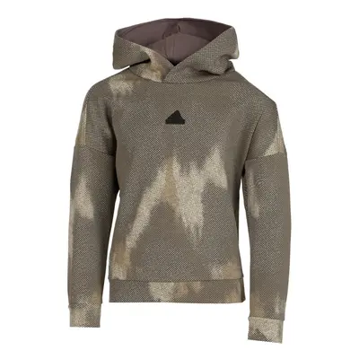 AOP Hoody Chlapci - Khaki, Šedá