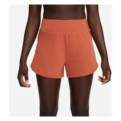 Dri-Fit Bliss Fitness High-Waisted 3in Šortky Dámy - Hnědá