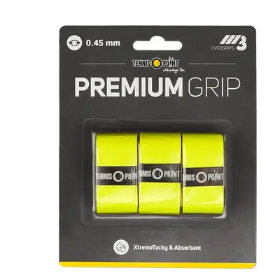 Premium Grip 3ks V Baleni - Žlutá