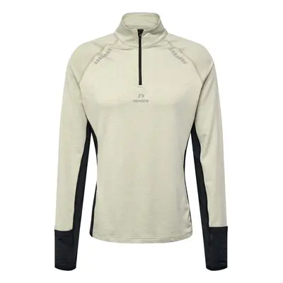 Mesa Half-Zip Běžecký Top Muži - Béžová, Černá