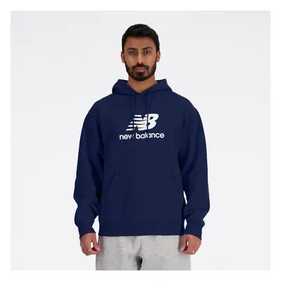 Logo French Terry Hoodie Hoody Muži - Tmavě Modrá