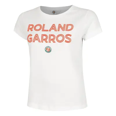 Roland Garros Tričko Dámy - Bílá