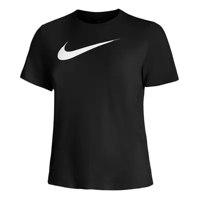 Dri-Fit Swoosh Tričko Dámy - Černá, Bílá