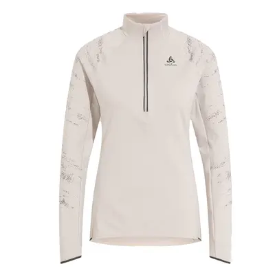 Zeroweight Ceramiwarm Reflective Mid Layer Half-Zip Běžecký Top Dámy - Světle Šedá