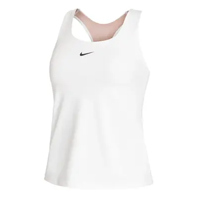 Dri-Fit Swoosh Bra Sportovní Tílko Dámy - Bílá