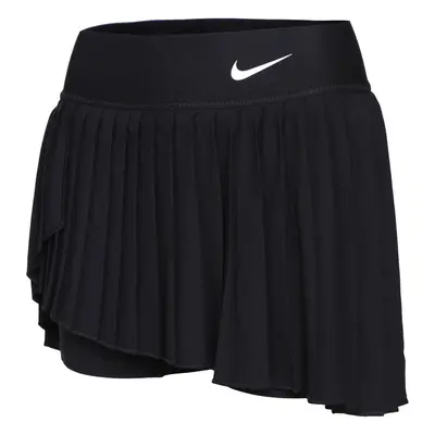 Court Dri-Fit Advantage Pleated Sukně Dámy - Černá, Bílá