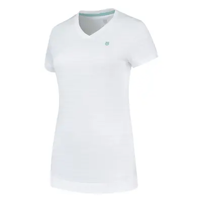 Hypercourt V-Neck Top Sportovní Tílko Dámy - Bílá