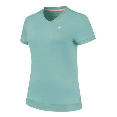 Hypercourt V-Neck Top Sportovní Tílko Dámy - Petrolejová