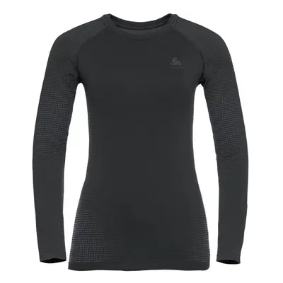 Performance Warm Eco BI Top Crew Neck S Dlouhým Rukávem Dámy - Černá, Antrazitová