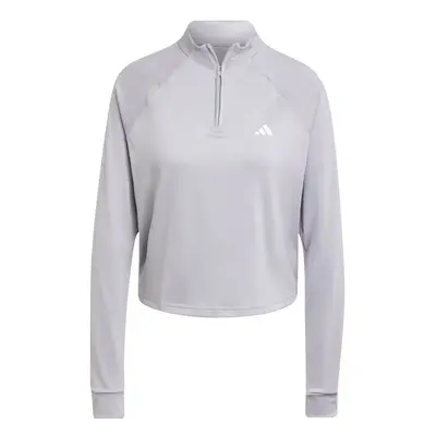 Training Essential 1/4 Zip S Dlouhým Rukávem Dámy - Světle Šedá