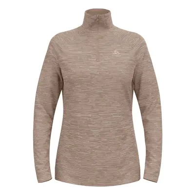 Essential Thermal Mid Layer 1/2 Zip Běžecké Tričko Dámy - Šedá