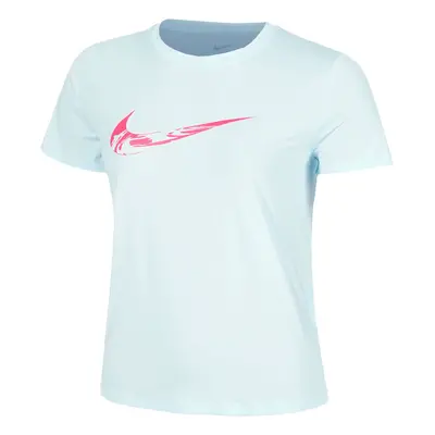 Dri-Fit One Swoosh Běžecké Tričko Dámy - Světle Modrá