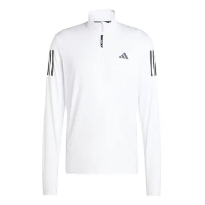 Own The Run Half Zip Běžecké Tričko Muži - Bílá