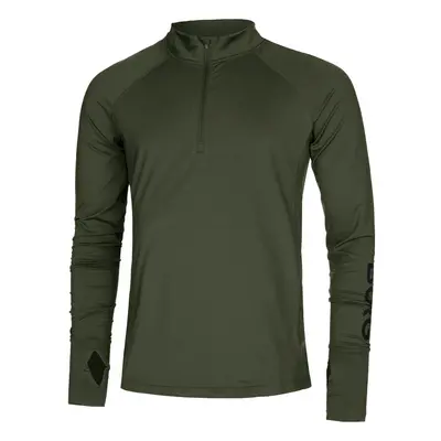 Midlayer Half Zip Mikina Muži - Tmavě Zelená