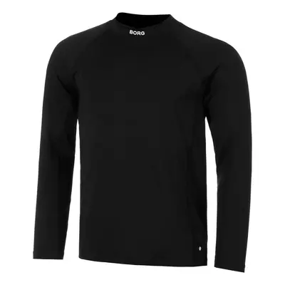 Mock Neck S Dlouhým Rukávem Muži - Černá