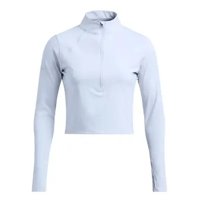 Launch Elite Half Zip Běžecké Tričko Dámy - Modrá