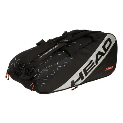 Team Racquet Bag L Taška Na Raketu - Černá, Šedá