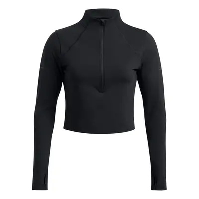 Launch Elite Half Zip Běžecké Tričko Dámy - Černá