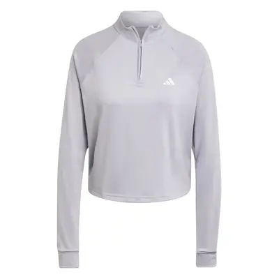 Training Essential 1/4 Zip S Dlouhým Rukávem Dámy - Světle Šedá