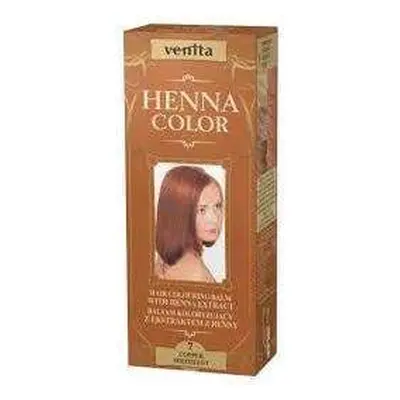 Venita Henna Color barvící balzám na vlasy 7 Měděný 75 ml