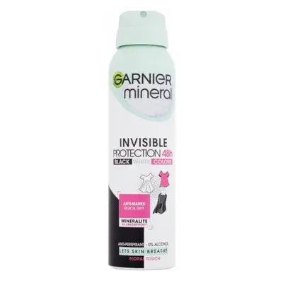 Loreal GARNIER DEO SPRAY 150ML INVISIBLE BLACK&WHITE