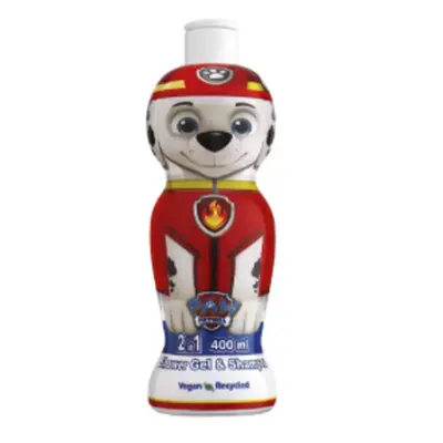 Kids: Paw Patrol Marsall dětský sprchový gel a šampon 2 v 1 pro děti 400 ml