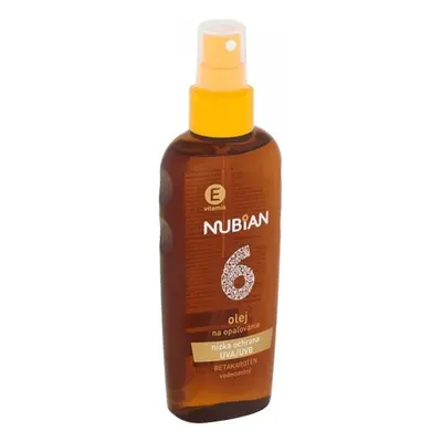 Nubian olej na opalování spray SPF6 150 ml