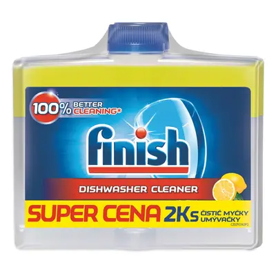 Finish Čistič myčky 2x250ml Lemon DUO