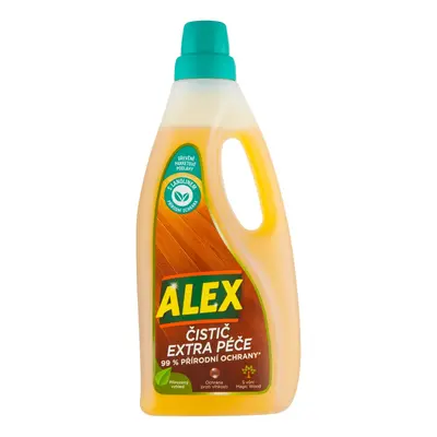 Alex čistič na Podlahy 750ml Dřevo Extra péče s 99% přírodní ochranou